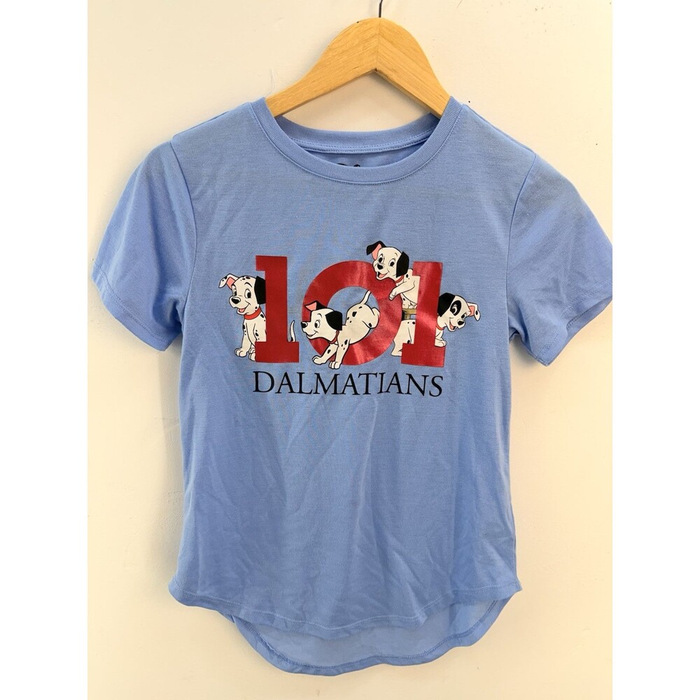 DISNEY 101 DALMATIANS MOVIE GRAPHIC LOGO  T-SHIRT Girls Small (3-5 ) - Picture 1 of 10